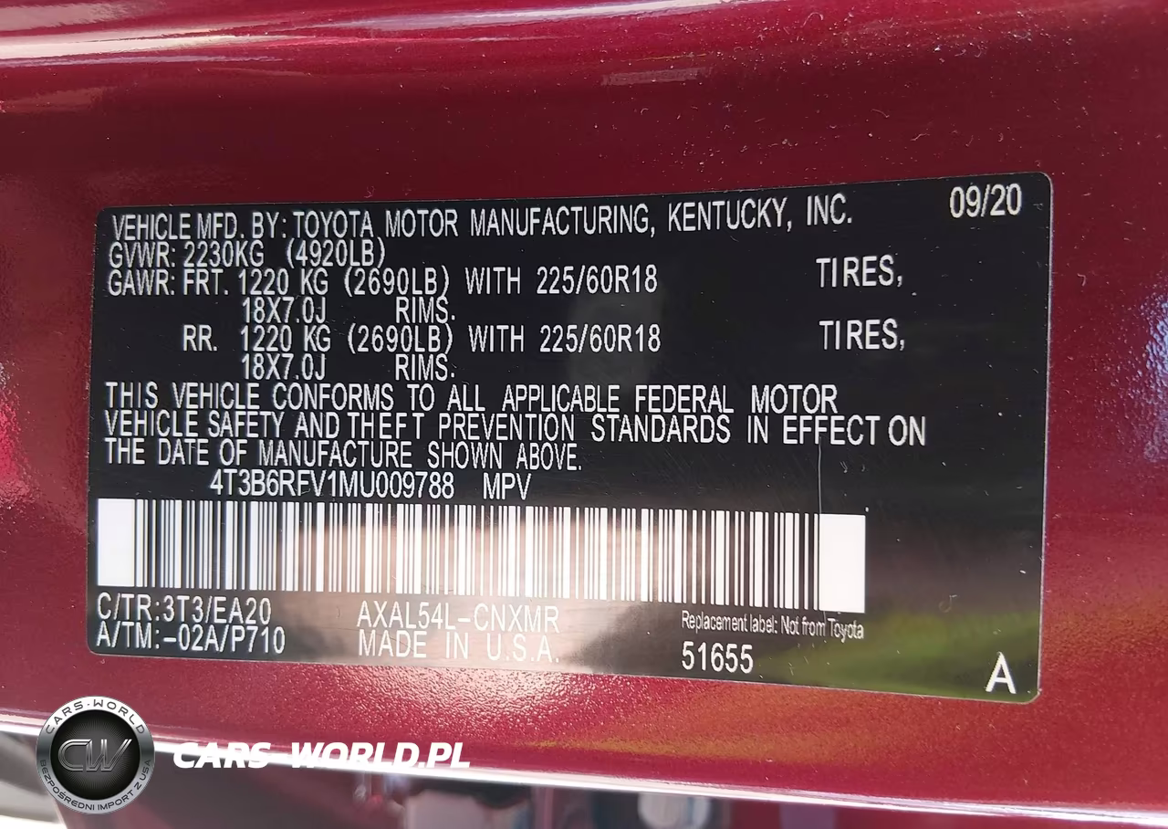 2021 Toyota Rav4 Hybrid Xle Premium VIN:4T3B6RFV1MU009788 - 9