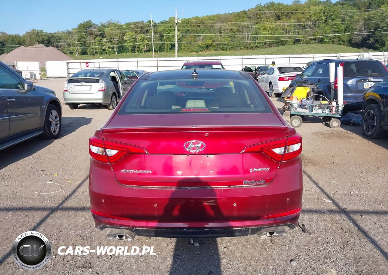 2015 Hyundai Sonata Limited VIN:5NPE34AF6FH090550 - 17
