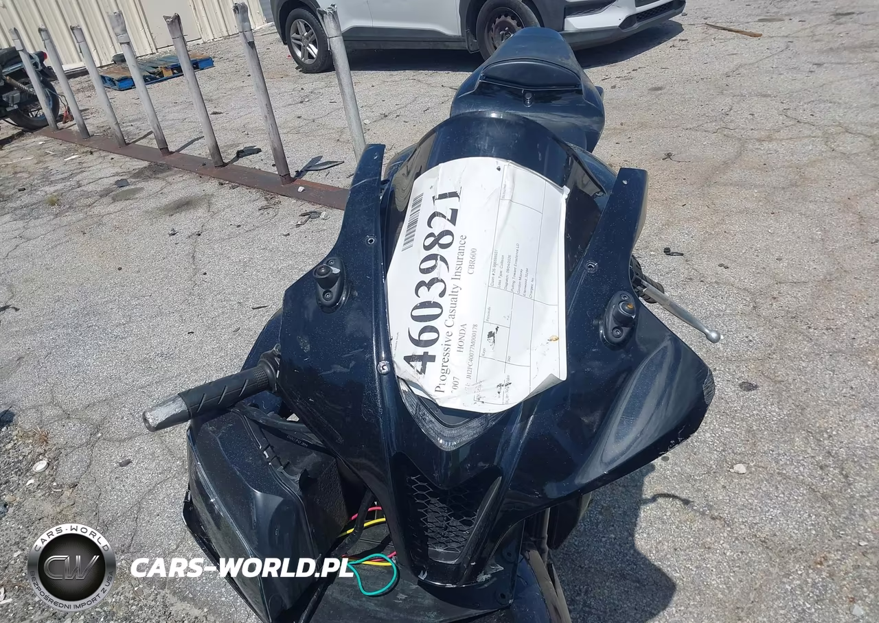 2007 Honda Cbr600 Rr VIN:JH2PC40077M000178 - 5