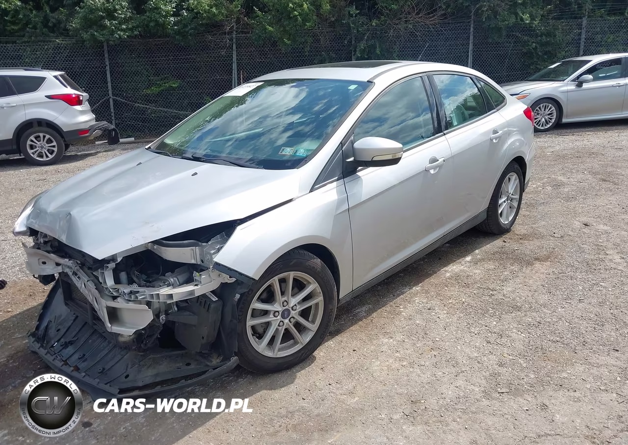 2015 Ford Focus Se VIN:1FADP3F29FL317103 - 2