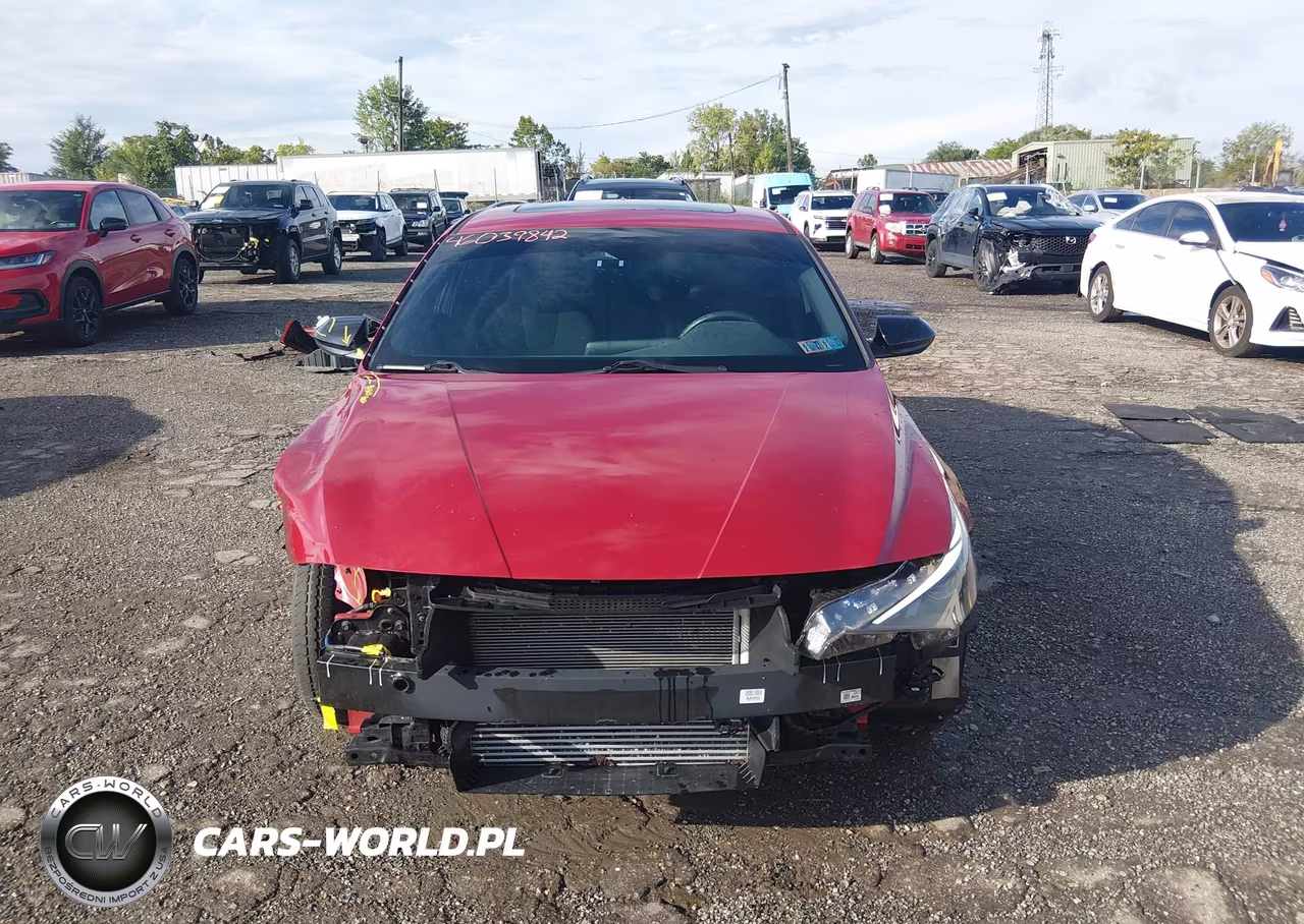 2023 Hyundai Elantra N Line VIN:KMHLR4AF6PU408384 - 13
