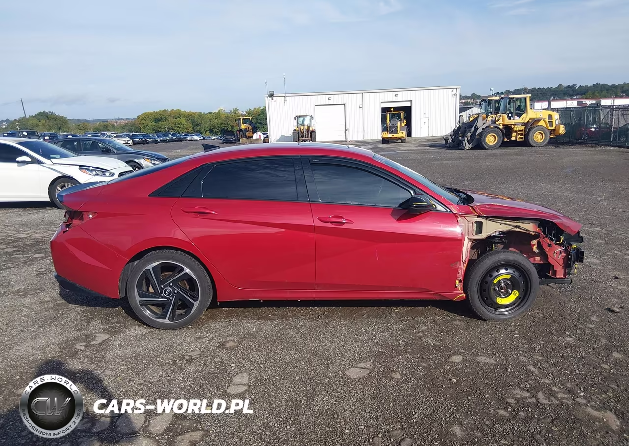 2023 Hyundai Elantra N Line VIN:KMHLR4AF6PU408384 - 14
