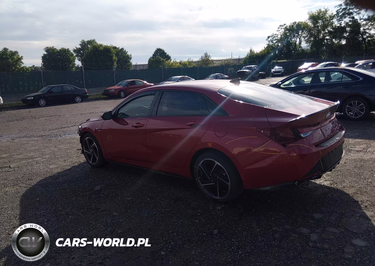 2023 Hyundai Elantra N Line VIN:KMHLR4AF6PU408384 - 3
