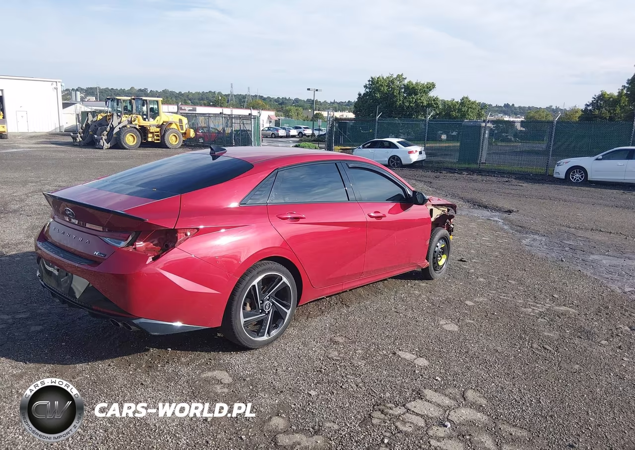 2023 Hyundai Elantra N Line VIN:KMHLR4AF6PU408384 - 4
