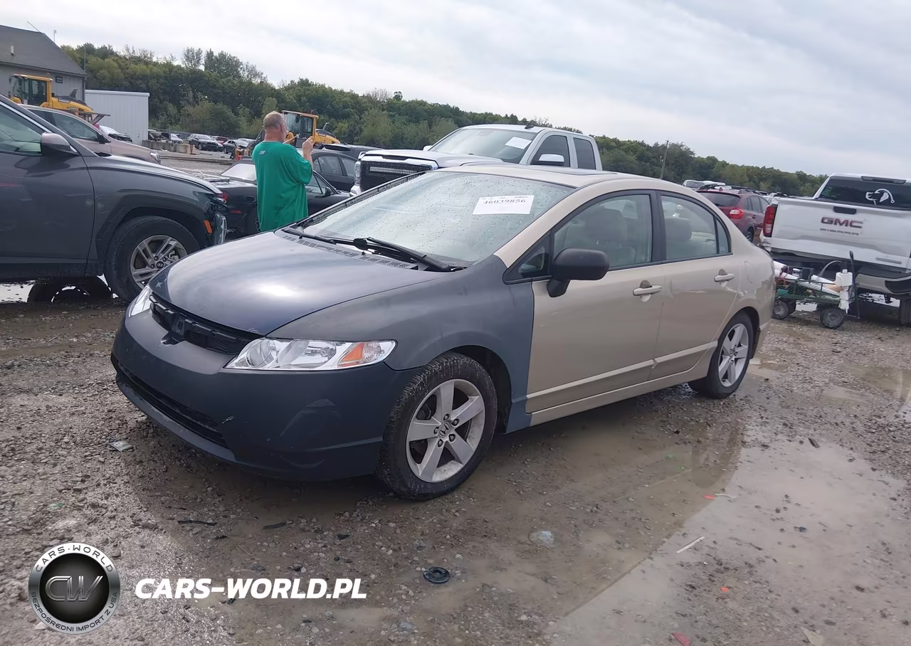 2007 Honda Civic Ex VIN:1HGFA16887L114722 - 2