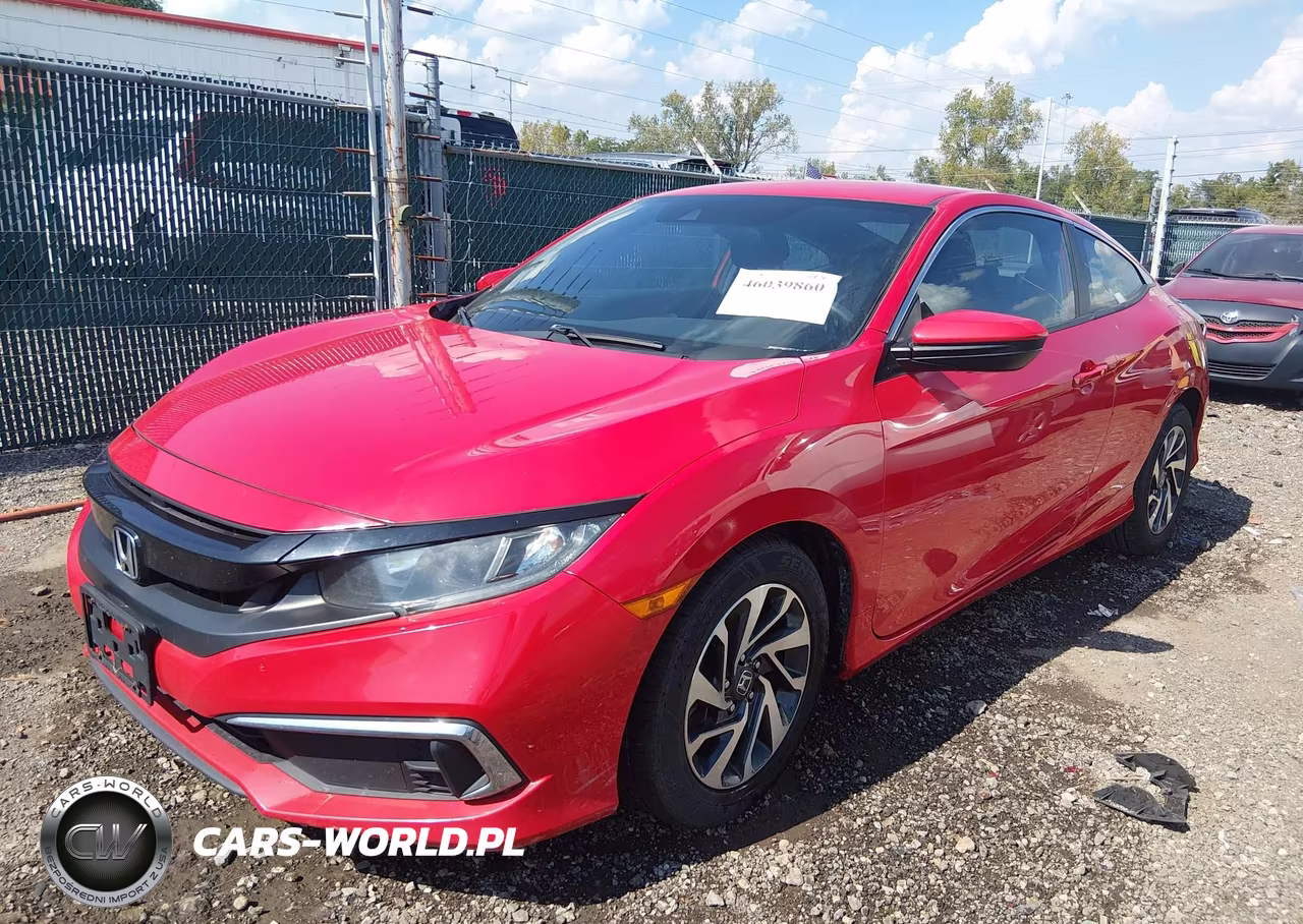 2019 Honda Civic Lx VIN:2HGFC4B65KH304886 - 2