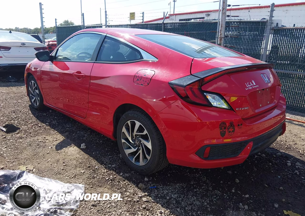 2019 Honda Civic Lx VIN:2HGFC4B65KH304886 - 3