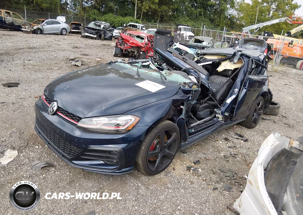 2019 Volkswagen Golf Gti 2.0T Autobahn-2.0T Rabbit Edition-2.0T S-2.0T Se VIN:3VW6T7AU0KM002808 - 2