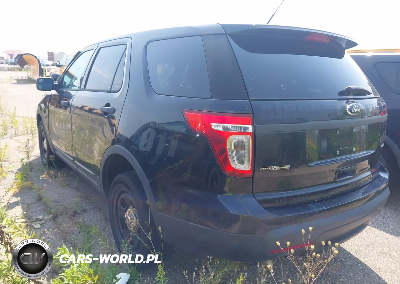 2014 Ford Utility Police Interceptor VIN:1FM5K8AR0EGB38062 - 3