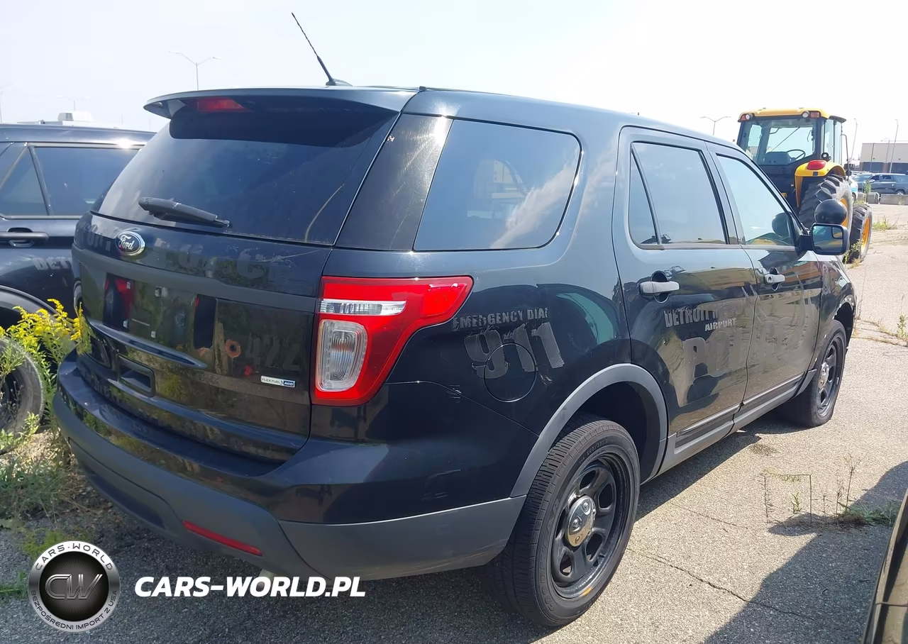 2014 Ford Utility Police Interceptor VIN:1FM5K8AR0EGB38062 - 4