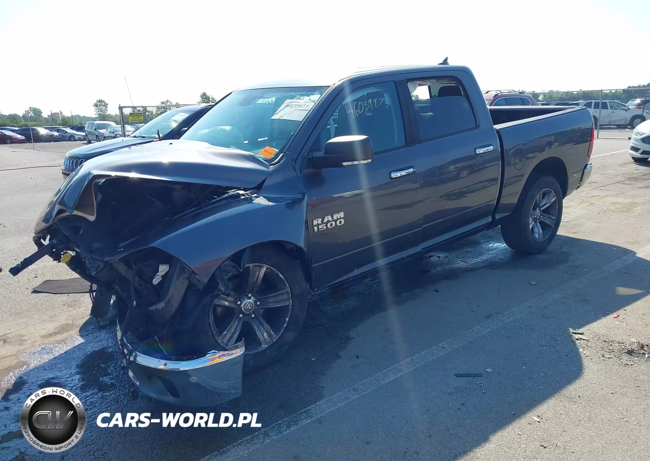 2017 Ram 1500 Big Horn 4X4 5'7 Box VIN:1C6RR7LG8HS527662 - 2