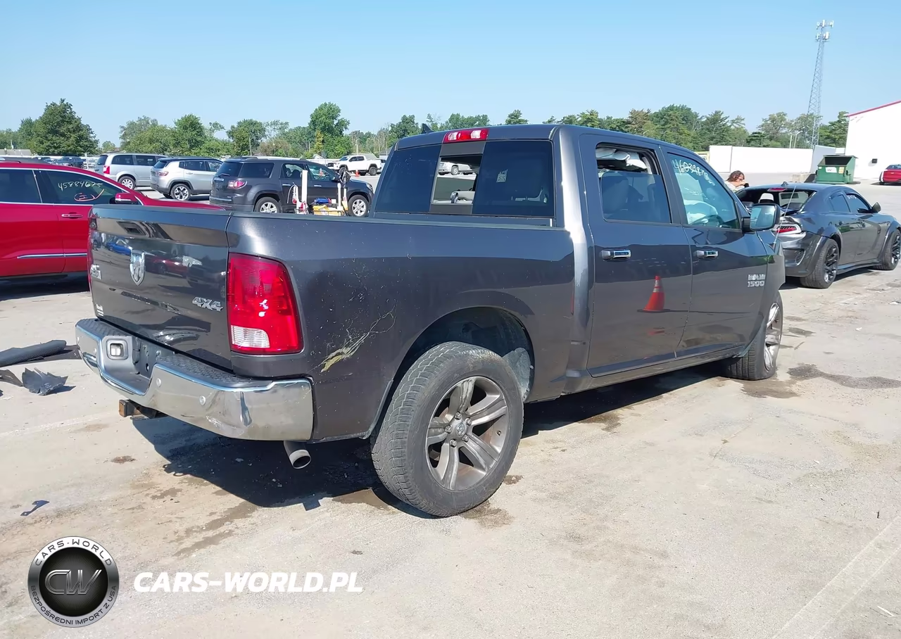 2017 Ram 1500 Big Horn 4X4 5'7 Box VIN:1C6RR7LG8HS527662 - 4