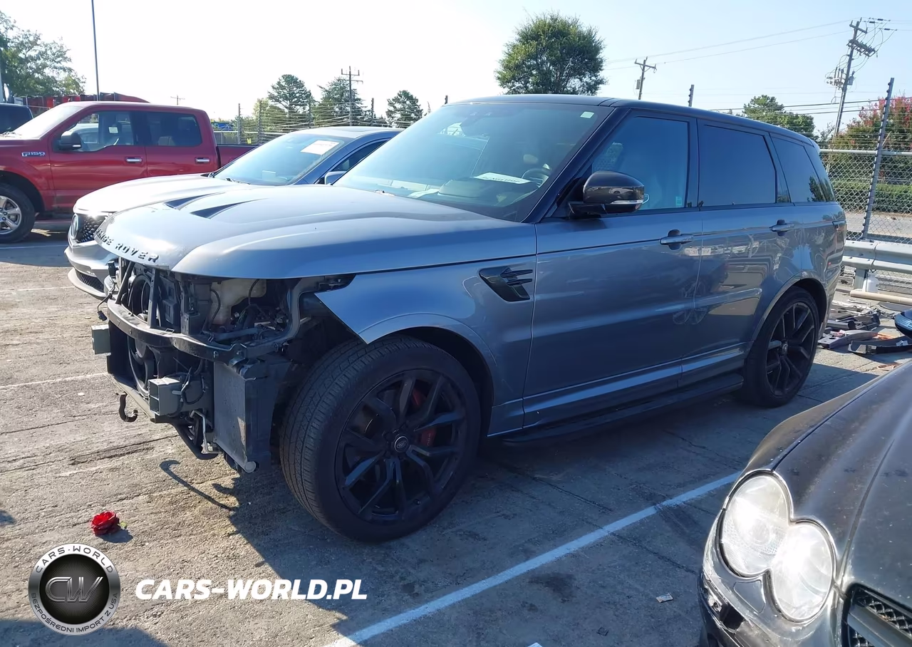 2020 Land Rover Range Rover Sport Svr VIN:SALWZ2RE3LA744032 - 2