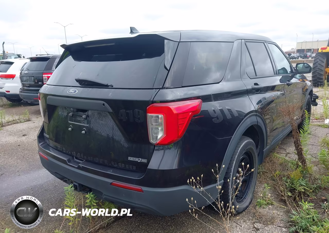 2020 Ford Police Interceptor Utility VIN:1FM5K8AB6LGA71810 - 4