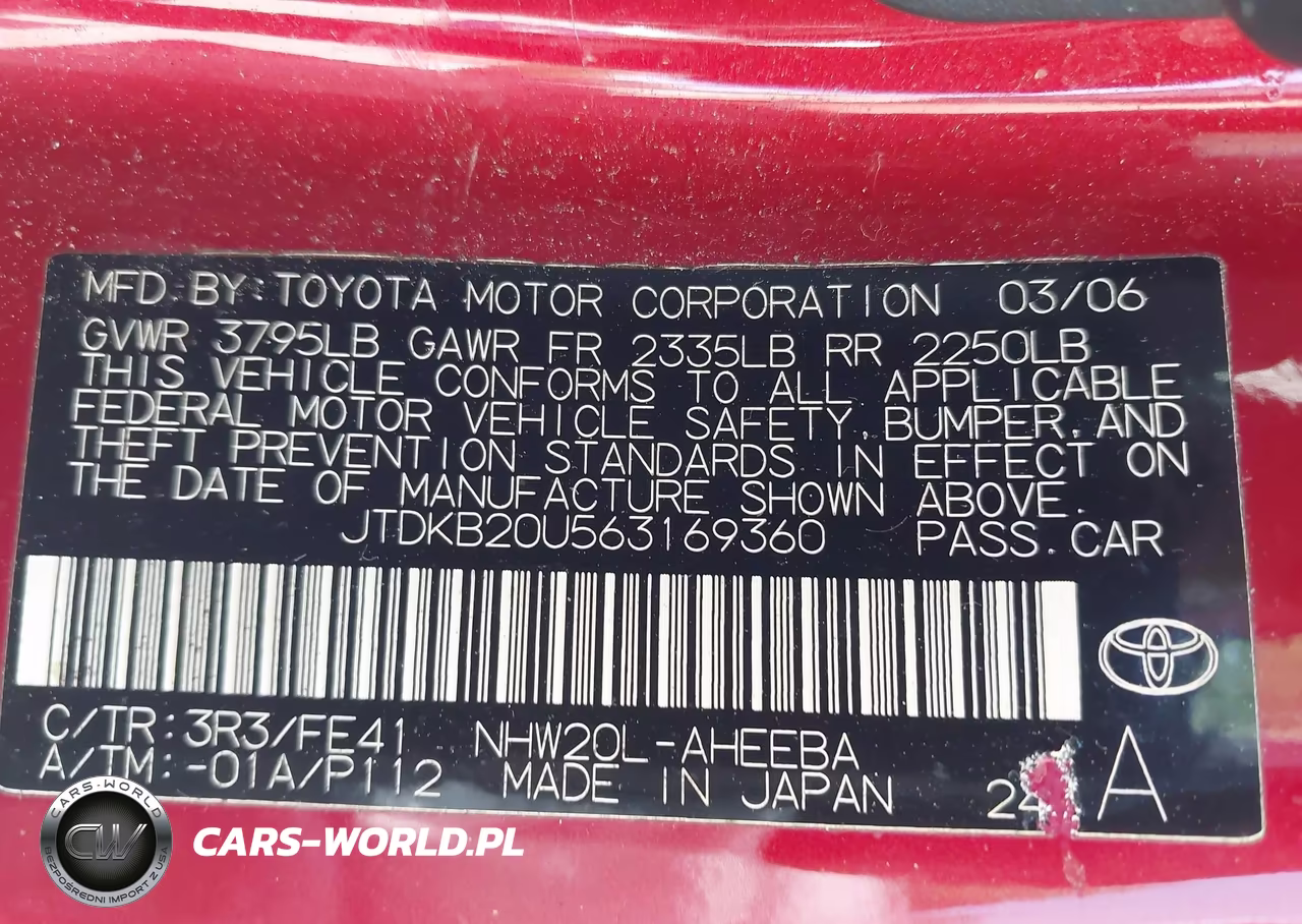 2006 Toyota Prius VIN:JTDKB20U563169360 - 9