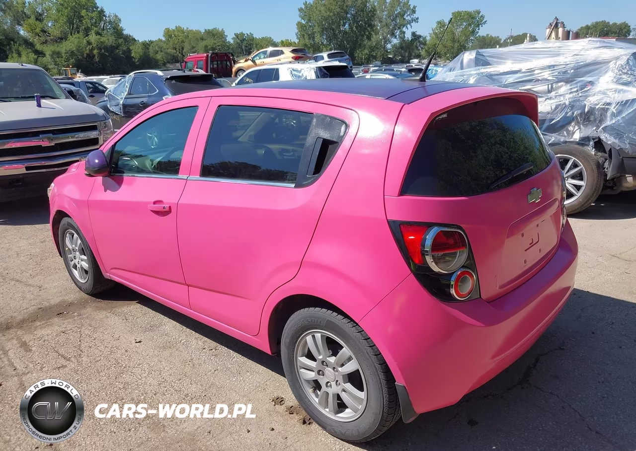 2014 Chevrolet Sonic Lt Auto VIN:1G1JC6SB3E4106318 - 3