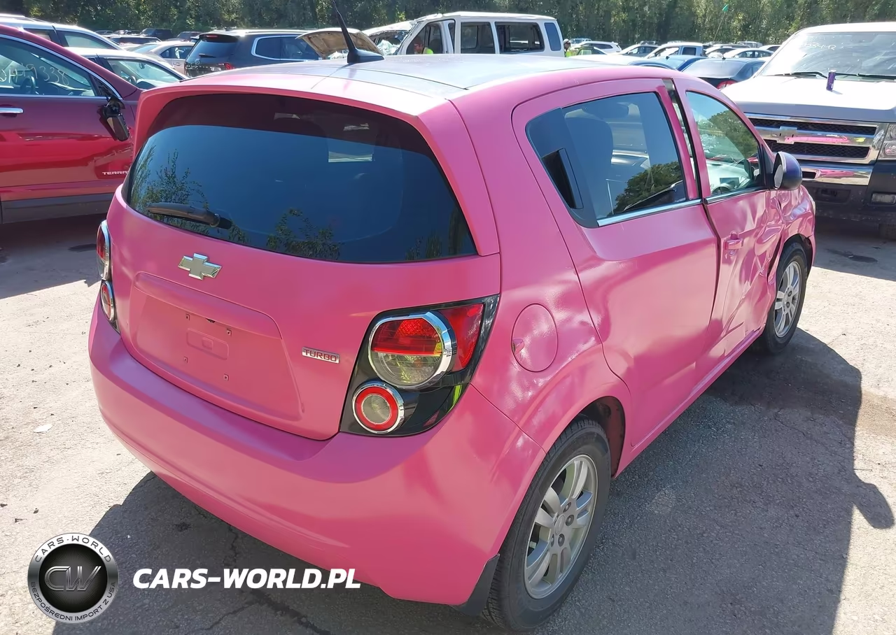 2014 Chevrolet Sonic Lt Auto VIN:1G1JC6SB3E4106318 - 4