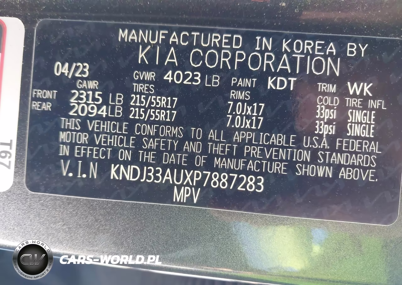 2023 Kia Soul Ex VIN:KNDJ33AUXP7887283 - 9