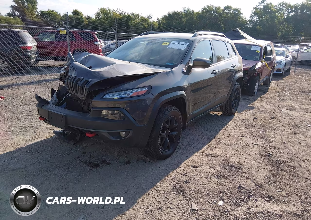 2015 Jeep Cherokee Trailhawk VIN:1C4PJMBS4FW538529 - 2