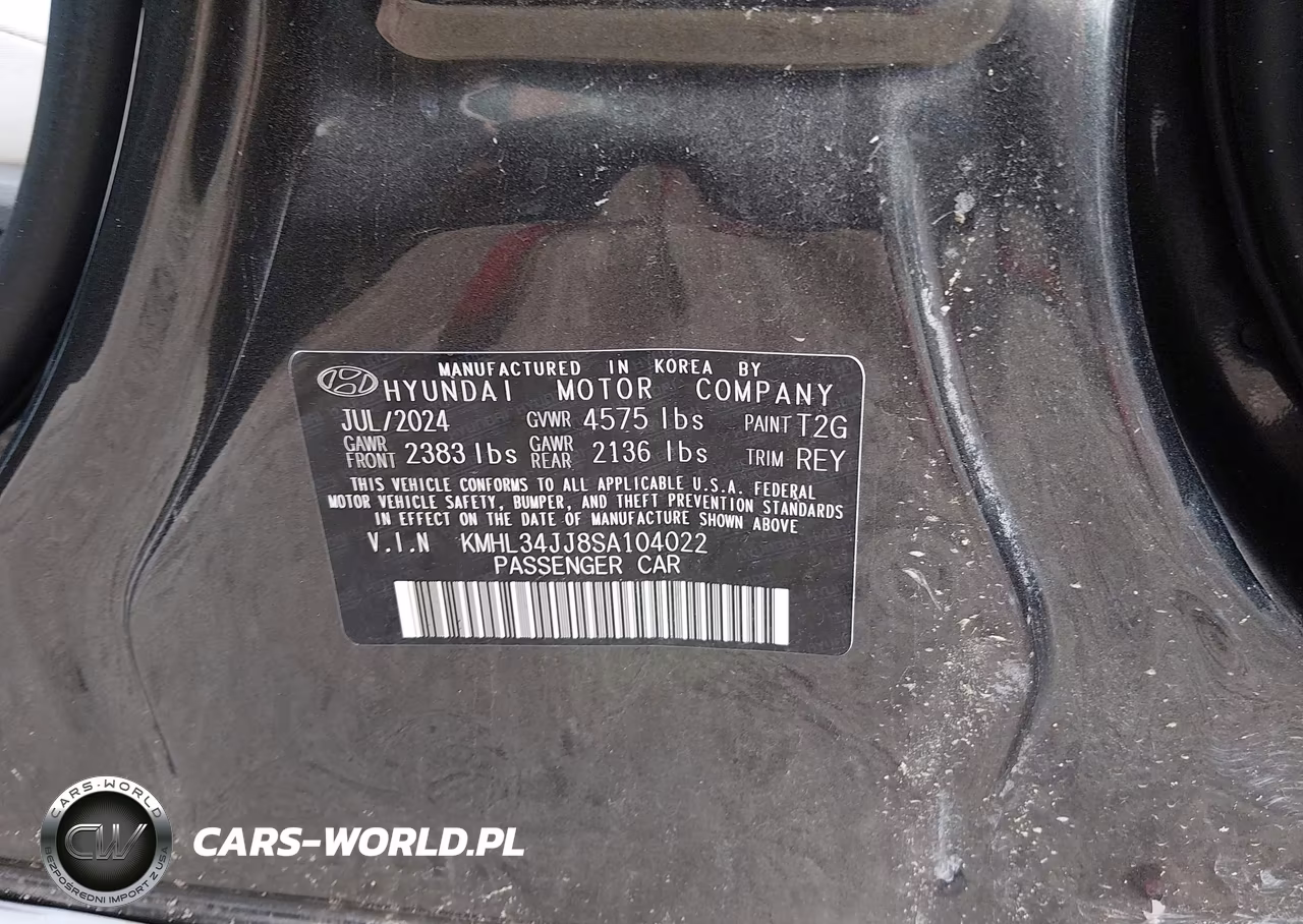 2025 Hyundai Sonata Hybrid Sel VIN:KMHL34JJ8SA104022 - 9