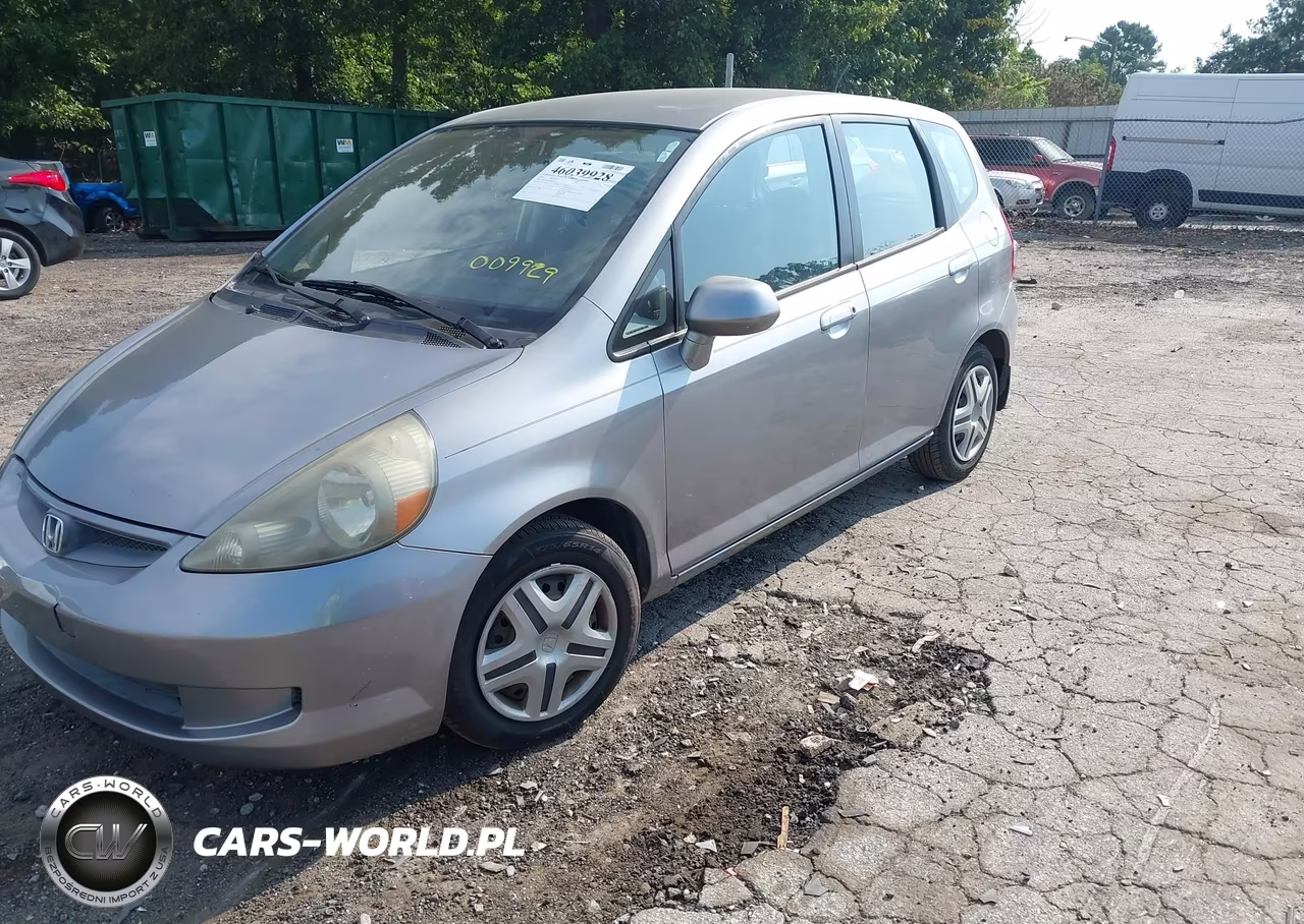 2007 Honda Fit VIN:JHMGD38437S009929 - 2