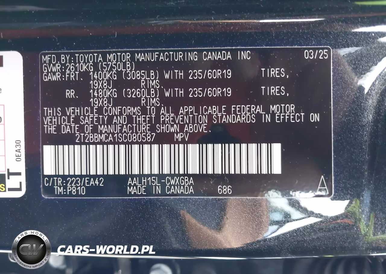 2025 Lexus Rx 350H Premium VIN:2T2BBMCA1SC080587 - 9