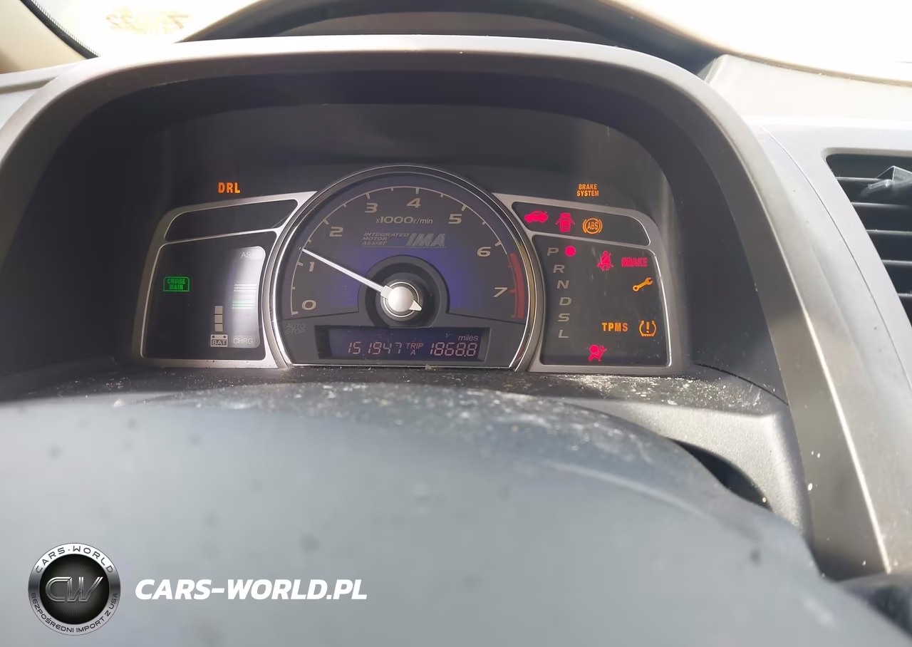 2008 Honda Civic Hybrid VIN:JHMFA36208S012956 - 7
