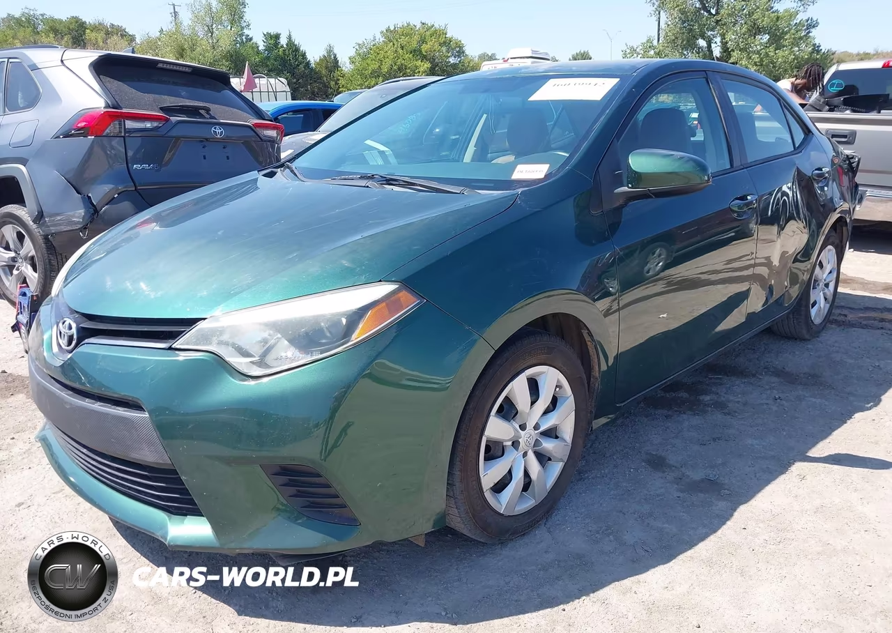 2014 Toyota Corolla Le VIN:5YFBURHE3EP089366 - 2