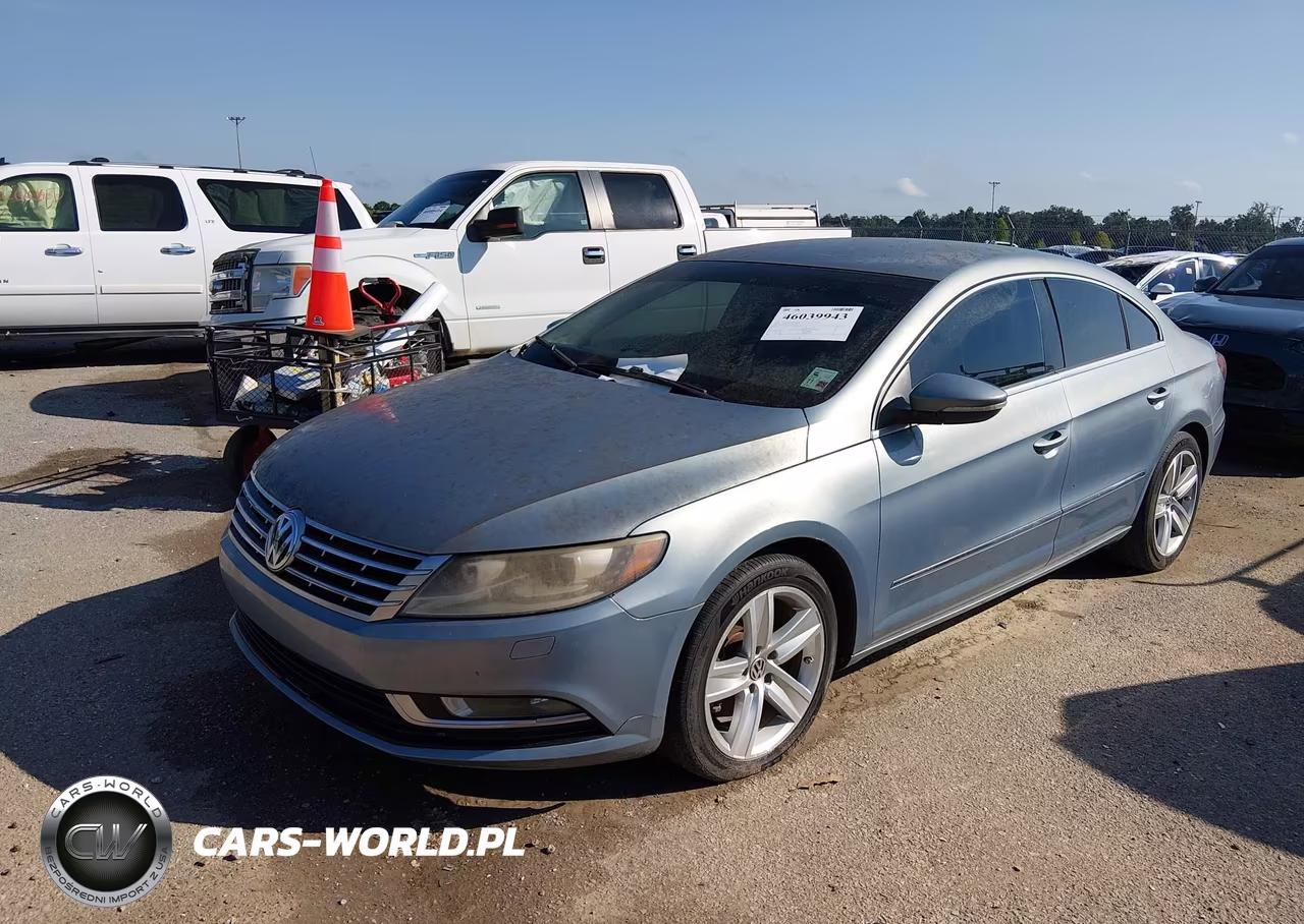 2013 Volkswagen Cc 2.0T Sport VIN:WVWBN7AN2DE503230 - 2