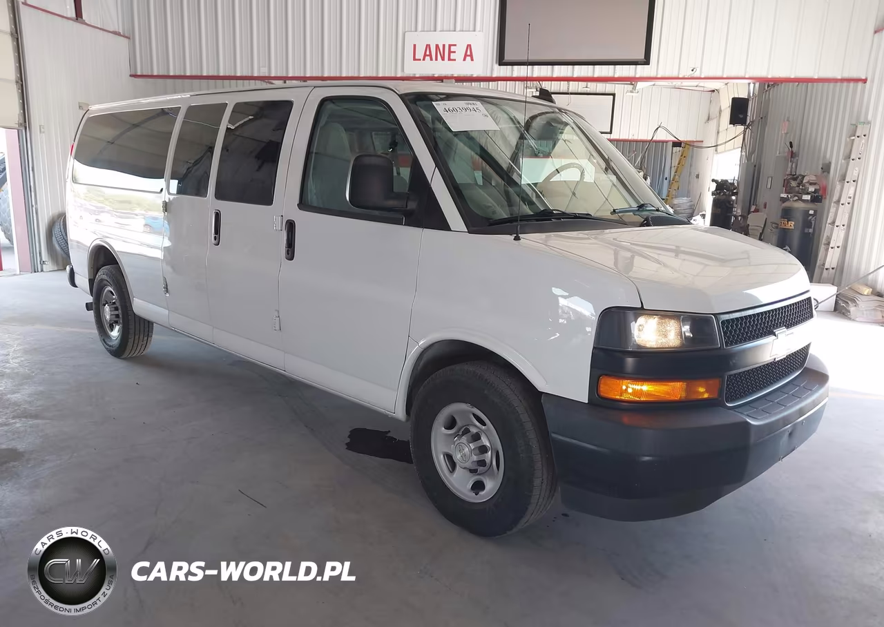 2020 Chevrolet Express Passenger Rwd 3500 Extended Wheelbase Ls