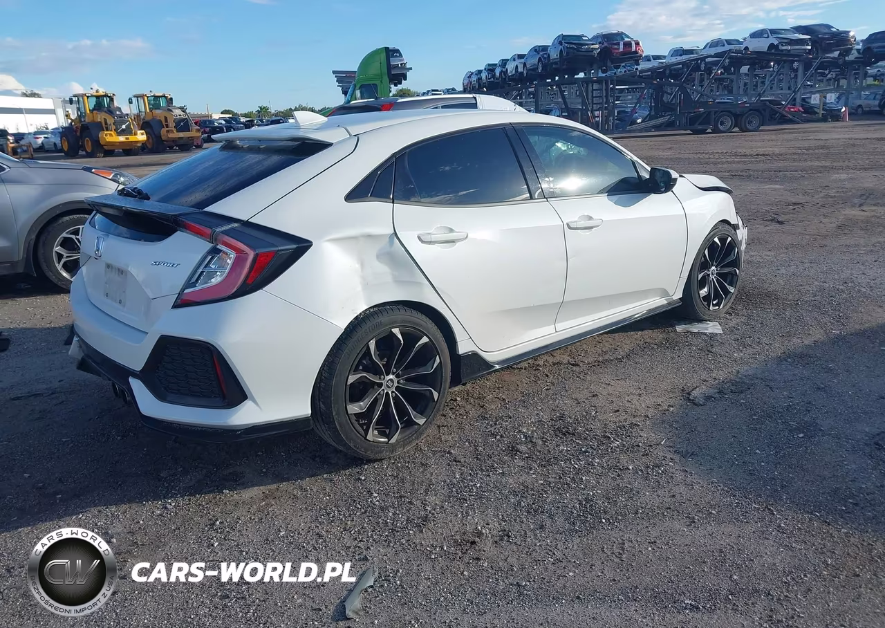 2017 Honda Civic Sport VIN:SHHFK7H45HU219732 - 4