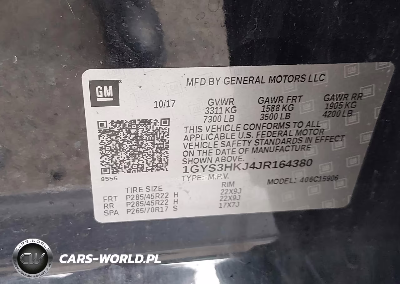 2018 Cadillac Escalade Esv Luxury VIN:1GYS3HKJ4JR164380 - 9
