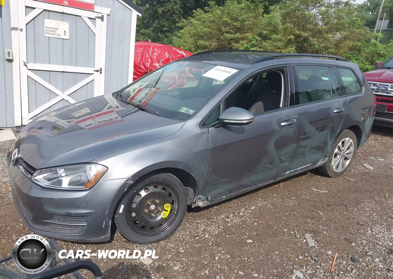 2017 Volkswagen Golf Sportwagen Tsi S VIN:3VW017AU1HM534170 - 2