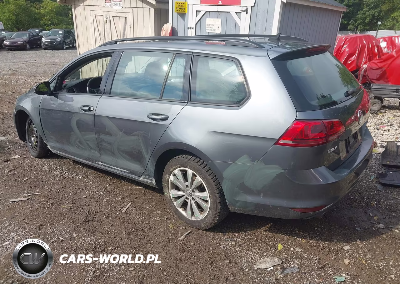 2017 Volkswagen Golf Sportwagen Tsi S VIN:3VW017AU1HM534170 - 3
