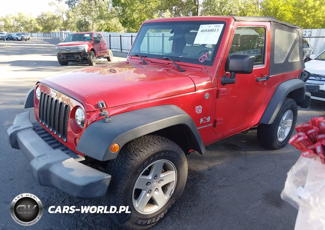2008 Jeep Wrangler X VIN:1J8FA24138L557655 - 2
