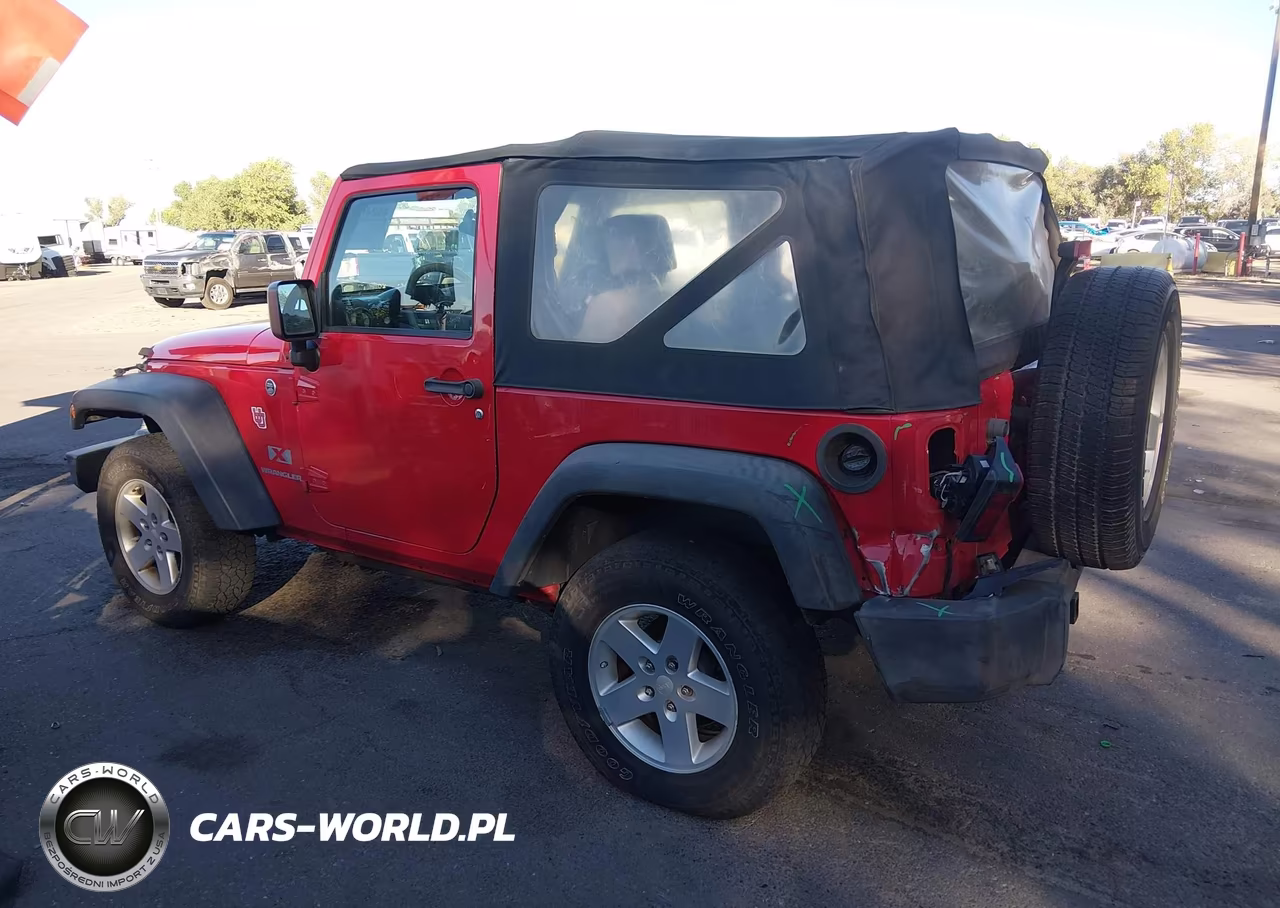 2008 Jeep Wrangler X VIN:1J8FA24138L557655 - 3