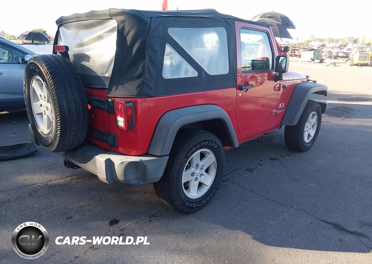 2008 Jeep Wrangler X VIN:1J8FA24138L557655 - 4