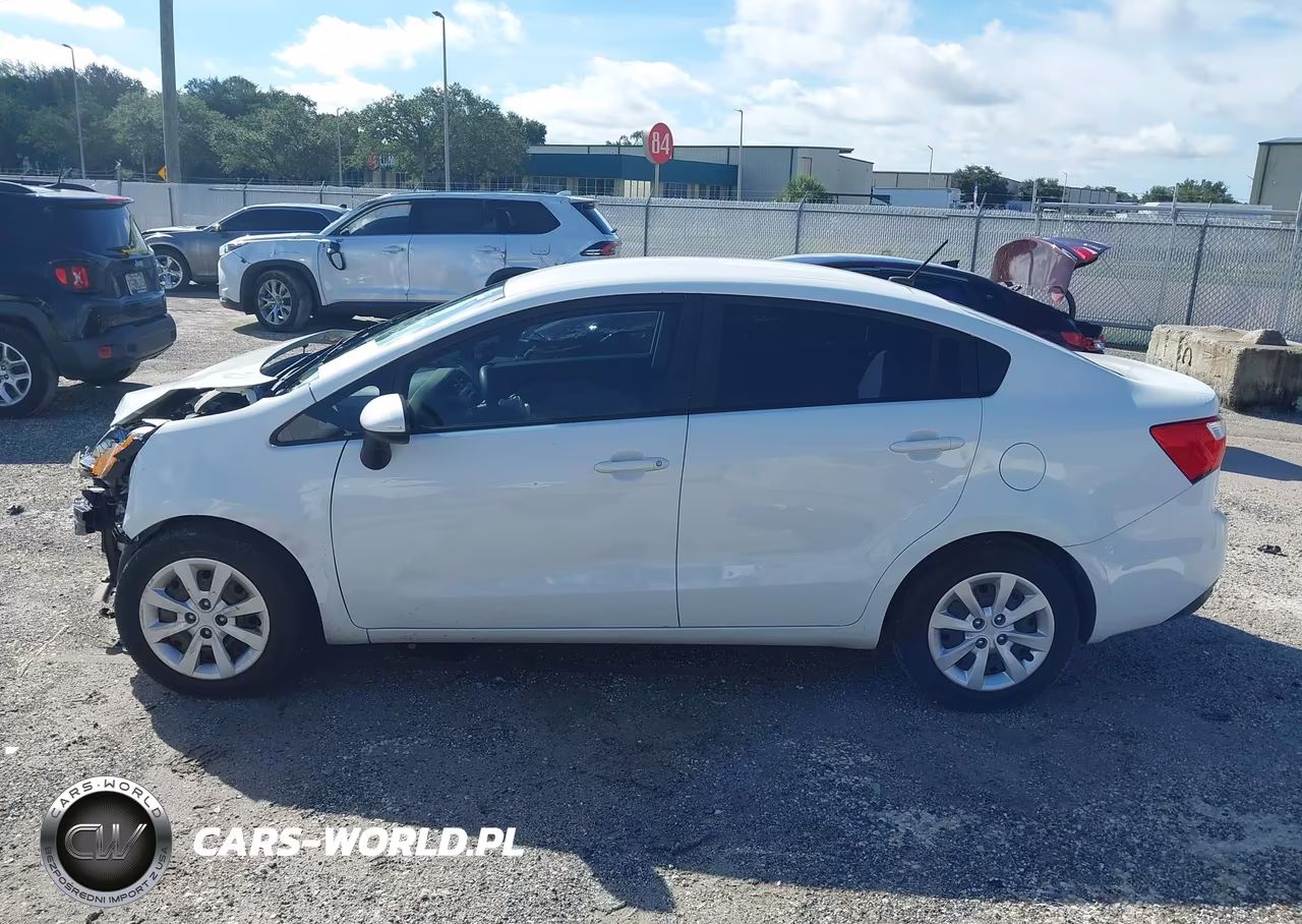 2013 Kia Rio Lx VIN:KNADM4A36D6124702 - 15