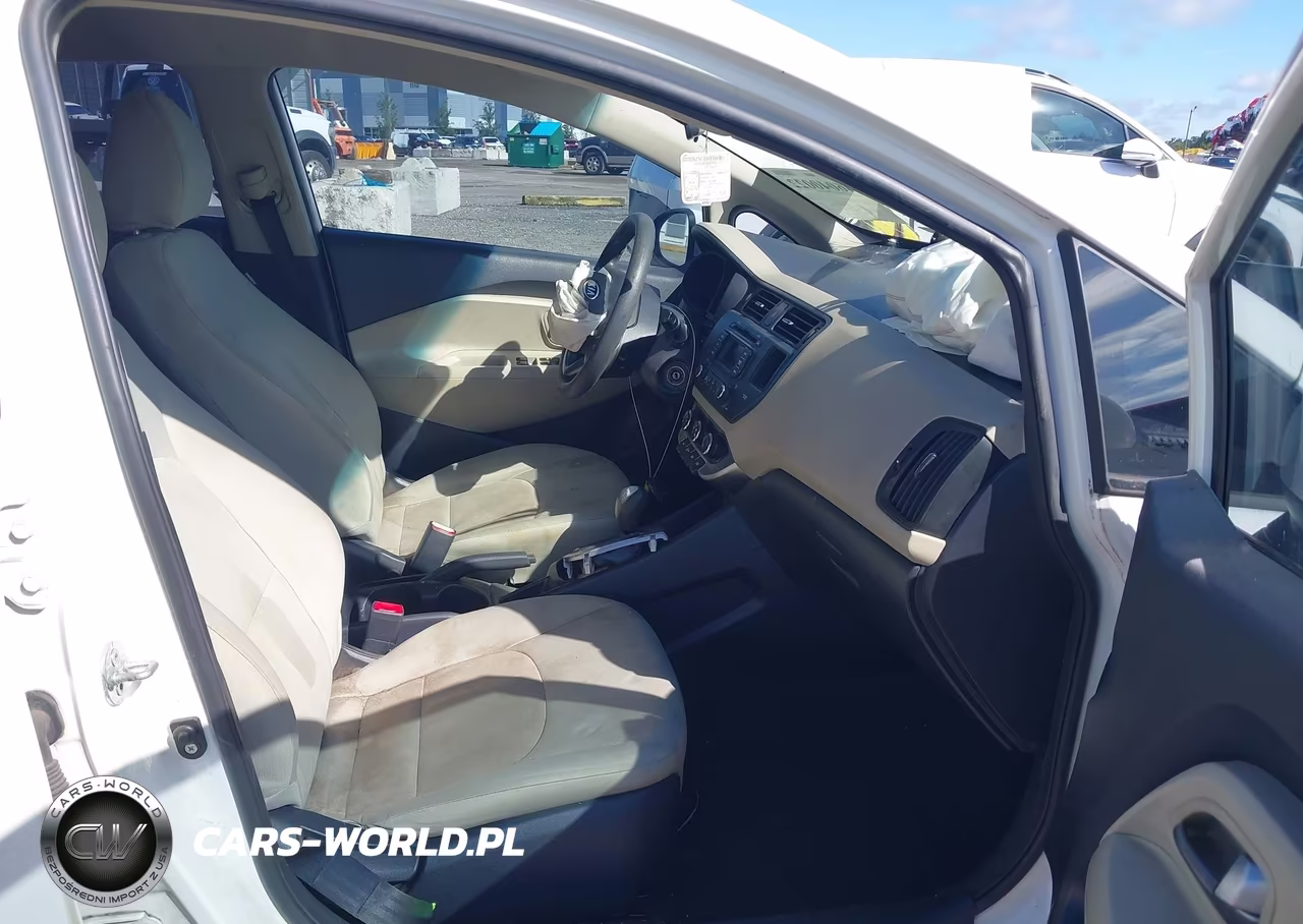 2013 Kia Rio Lx VIN:KNADM4A36D6124702 - 5