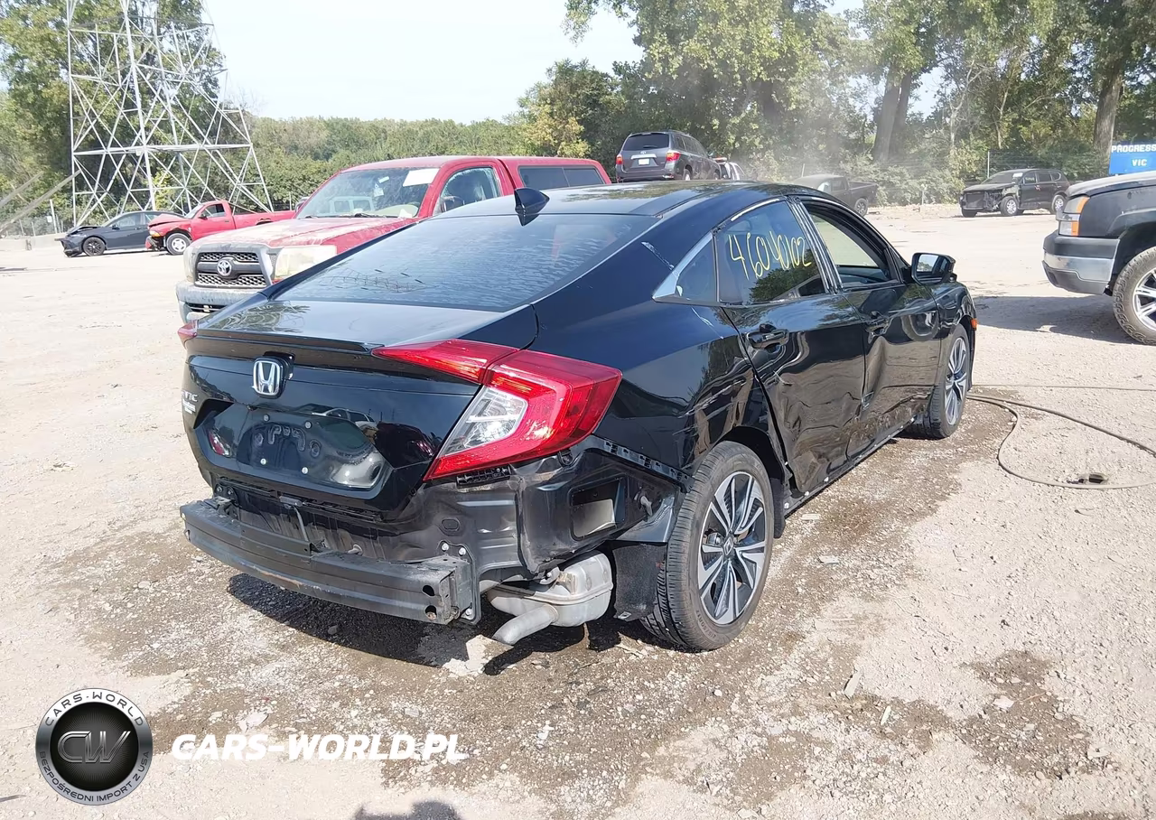 2017 Honda Civic Ex-T VIN:19XFC1F30HE011074 - 4