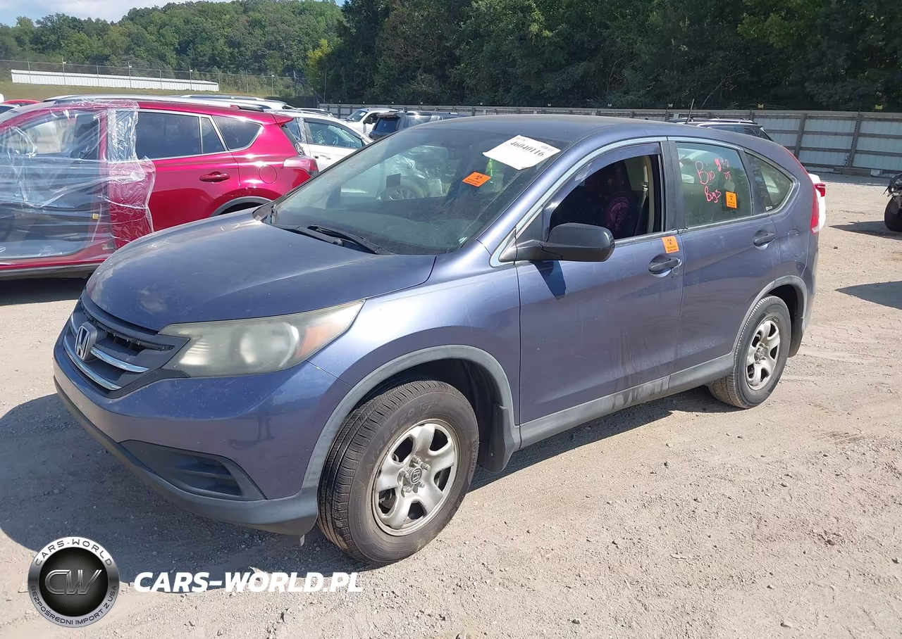 2012 Honda Cr-V Lx VIN:5J6RM3H31CL020993 - 2