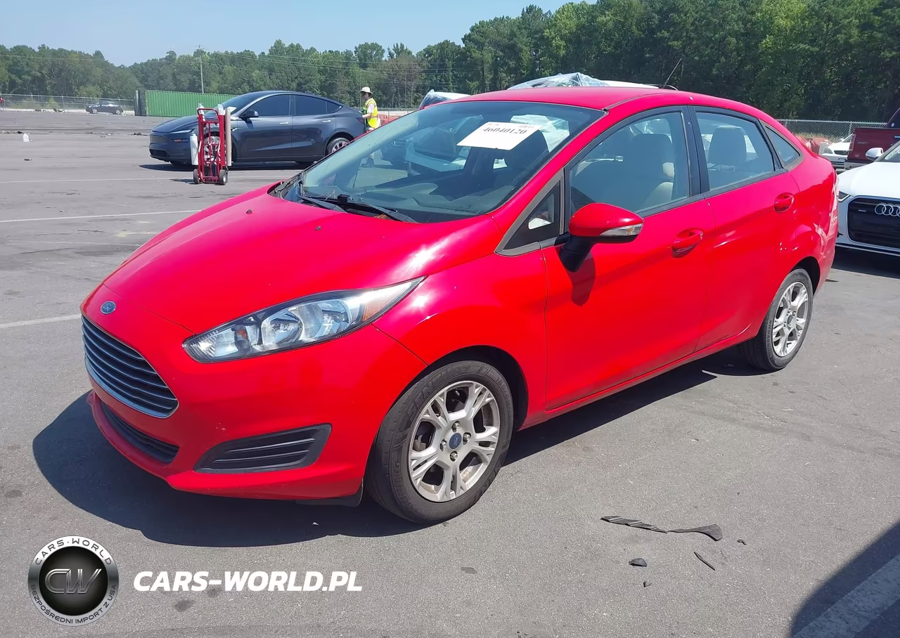2014 Ford Fiesta Se VIN:3FADP4BJ7EM202015 - 2