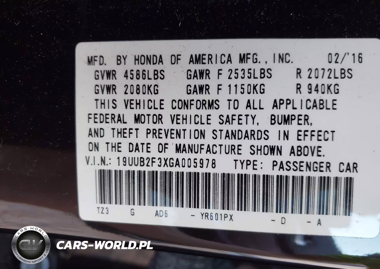 2016 Acura Tlx V6 VIN:19UUB2F3XGA005978 - 9
