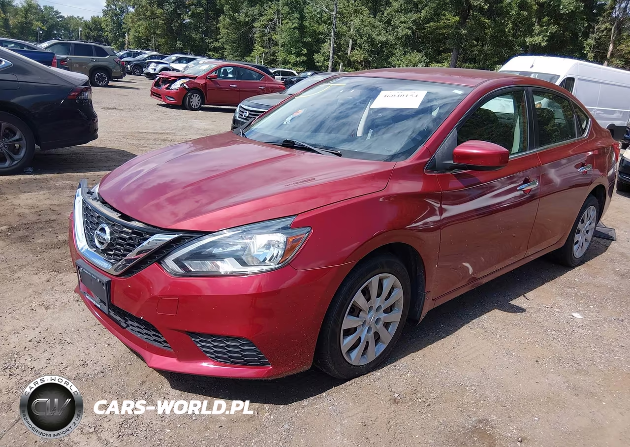 2017 Nissan Sentra Sv VIN:3N1AB7APXHY365714 - 2