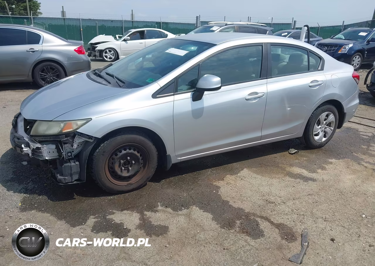 2013 Honda Civic Lx VIN:2HGFB2F59DH560573 - 2