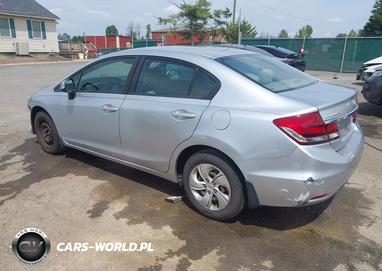 2013 Honda Civic Lx VIN:2HGFB2F59DH560573 - 3