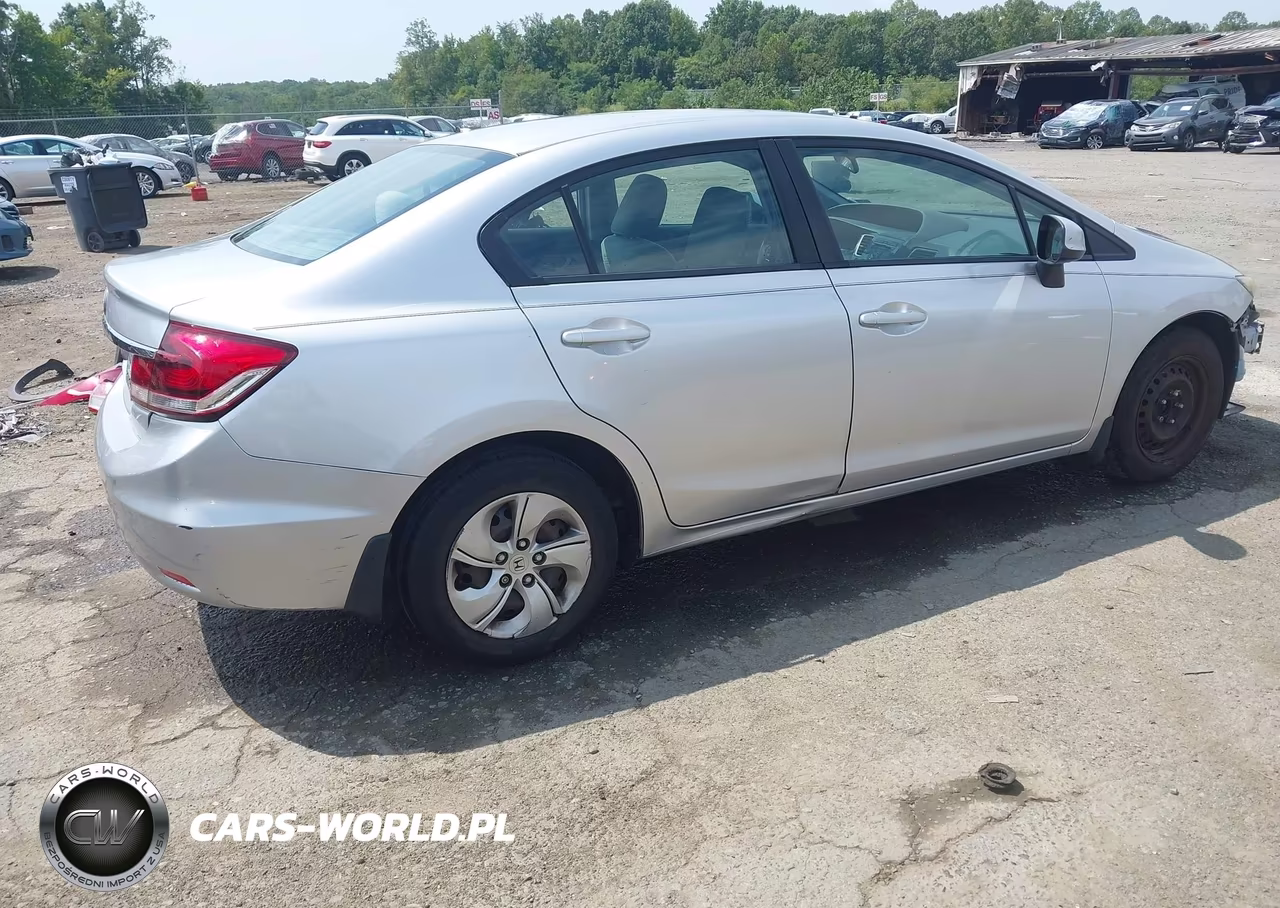 2013 Honda Civic Lx VIN:2HGFB2F59DH560573 - 4