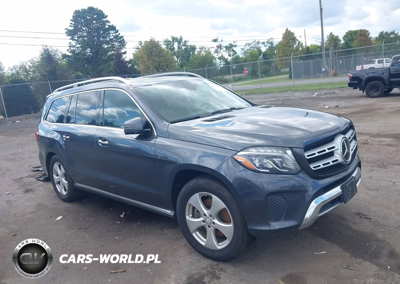2017 Mercedes-Benz Gls 450 4Matic VIN:4JGDF6EE1HA779790 - 1