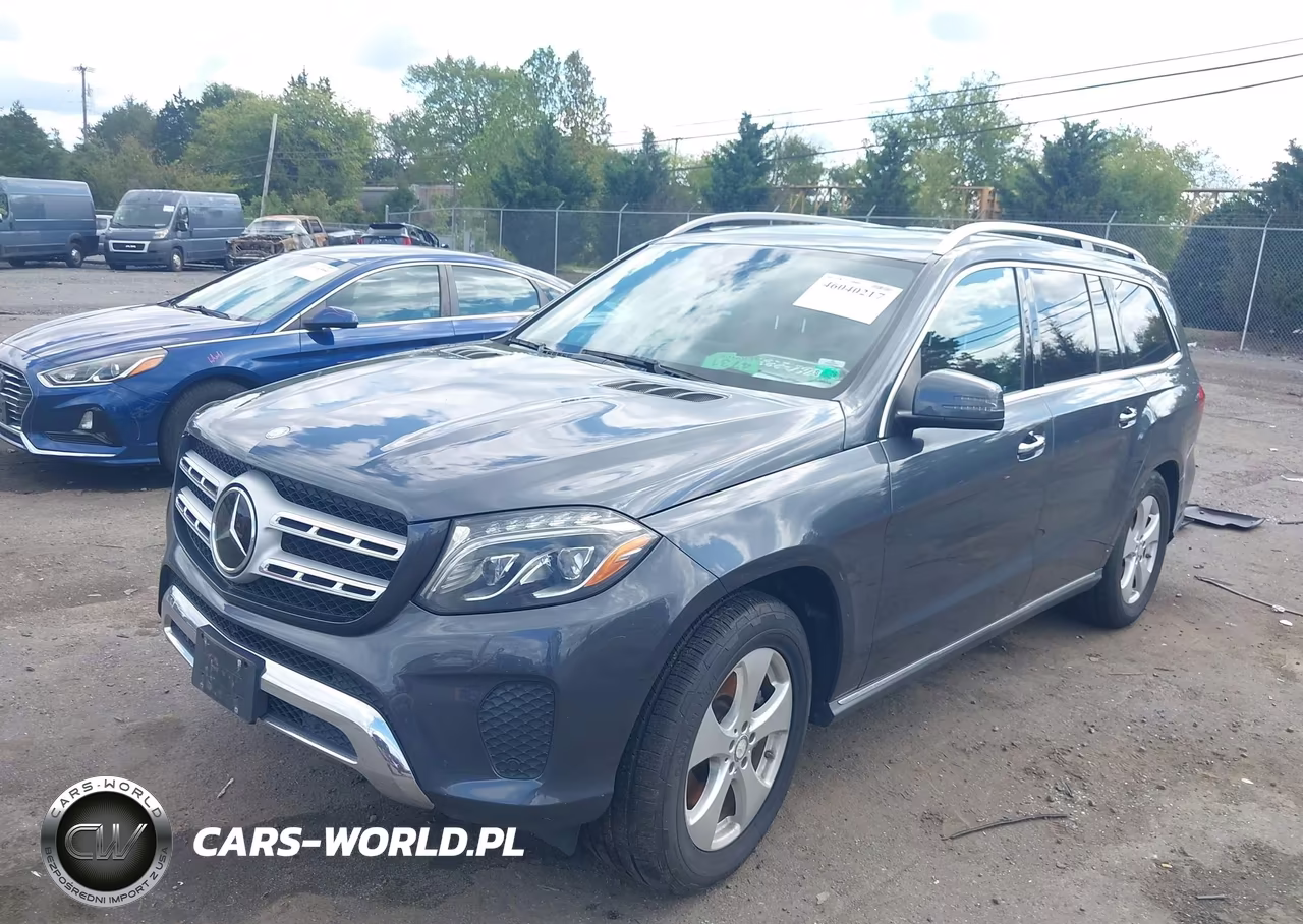 2017 Mercedes-Benz Gls 450 4Matic VIN:4JGDF6EE1HA779790 - 2
