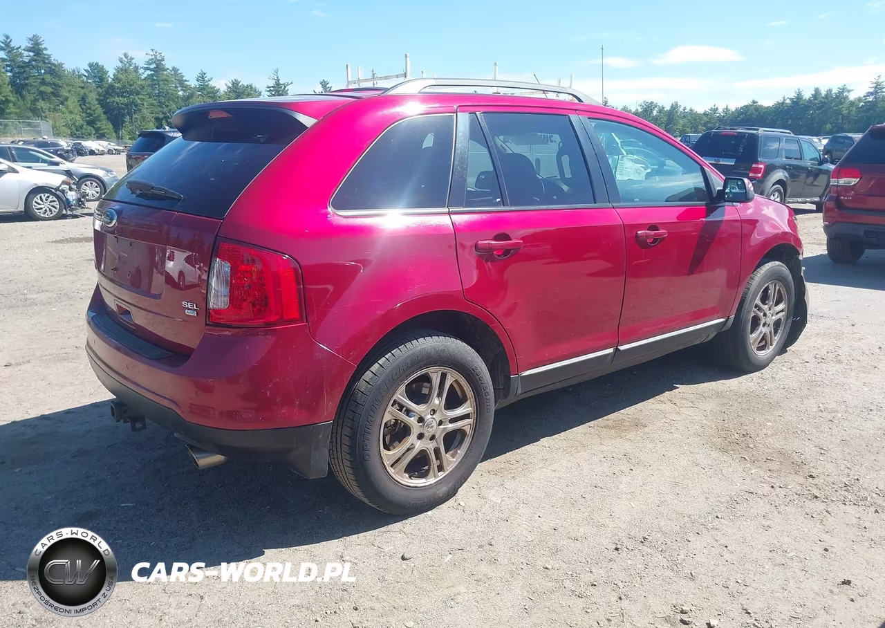 2013 Ford Edge Sel VIN:2FMDK4JC4DBA11305 - 4